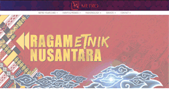 Desktop Screenshot of metroindonesia.com